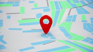 Haritanızla Pin konumu grafik haritası bağlantısı alfa kanalı ile kolay.