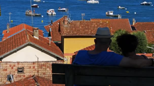 Herbe Gironde Nouvelle Aquitania Francia Herbe Pueblo Ostras Tradicional Bahía — Vídeo de stock