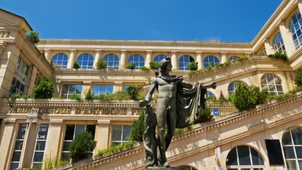 Montpellier Herault Occitanie Francia Quartiere Antigone Dell Architetto Ricardo Bofill — Video Stock