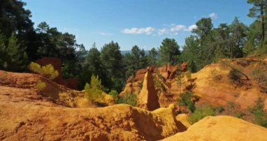 Fransız Colorado, Roussillon, Vaucluse, Provence, Fransa