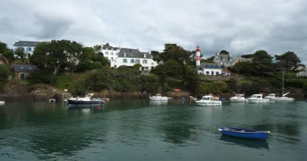 Doelan Departamento Finistere Bretaña Francia — Vídeo de stock