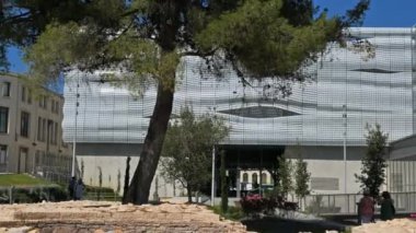 Nimes, Gard, Occitanie, Fransa. Mimar Elizabeth de Portzamparc 'ın 