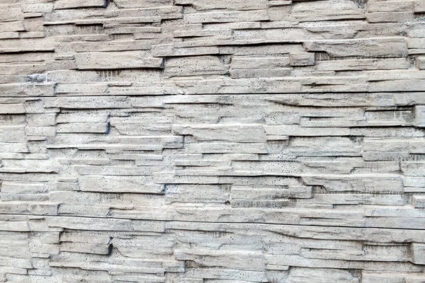 Background Fence Details Made Artificial Stone Siding Various Textures — Stock Photo, Image