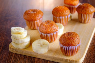 Muz ve Muz Sağlıklı Kek