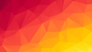 Çokgen geometrik arkaplan. Düşük polimerli üçgenler mozaik. Soyut kristaller arka plan. Web, sunumlar ve baskılar için vektör şablon üçgeni deseni.