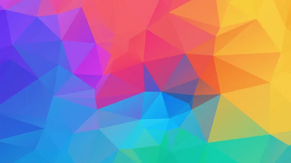多角形の幾何学的背景 低三角形ポリモザイク 抽象的な結晶の背景 ウェブ プレゼンテーション 印刷のためのベクトルテンプレートの三角形パターン — ストック写真