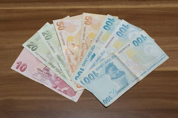 Izmir Turquia 2019 Lira Turca — Fotografia de Stock