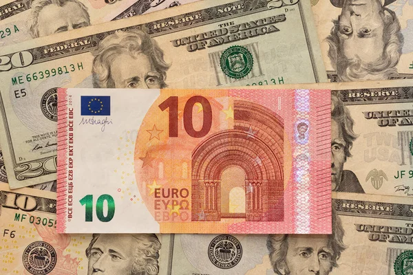 2020 Augusztus Izmir Törökország Készpénz Eurobankjegyek Szerkesztőségi Fotó — Stock Fotó