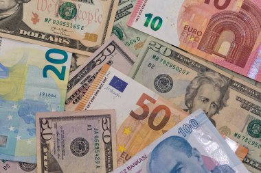 Ağustos 2020 hindisi. çeşitli nakit para fotoğrafları. editoryal resim.