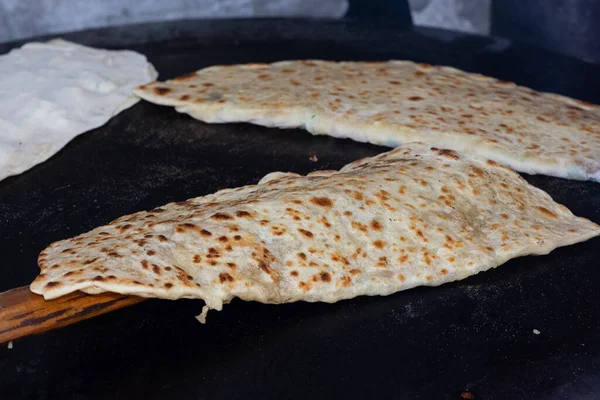 Foto Makanan Dan Roti Lokal — Stok Foto