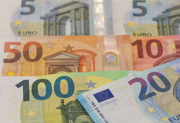Agosto 2020 Pavo Izmir Dinero Efectivo Fotos Billetes Euros Dólares — Foto de Stock