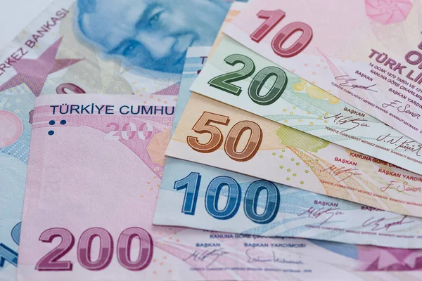 September 2020 Izmir Kalkoen Turkse Lira Foto Redactionele Fotografie — Stockfoto