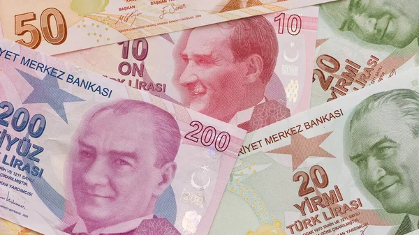 September 2020 Izmir Türkei Türkische Lira Fotos Redaktionelle Fotografie — Stockfoto