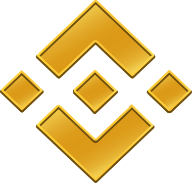 Soyut arkaplanda binance-bnb kripto para birimi çizimleri. 3d illüstrasyon.