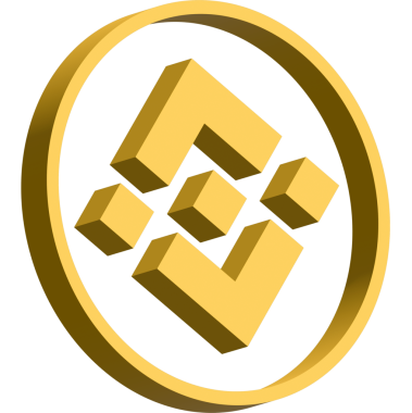 Soyut arkaplanda binance-bnb kripto para birimi çizimleri. 3d illüstrasyon.