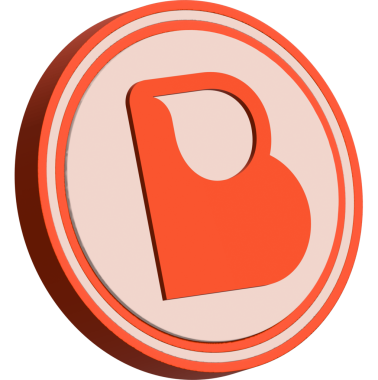 Soyut arkaplanda biconomy-bico şifreli para birimi resimleri. 3d illüstrasyon.