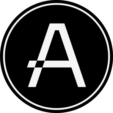 Soyut arkaplanda aleo kripto para birimi logoları var. 3d illüstrasyon.