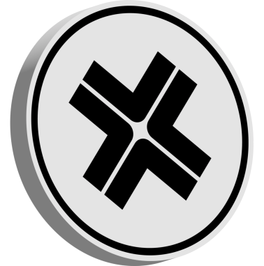 Axelar-Axl kripto para birimi logoları soyut arkaplanda çizimler yapıyor. 3d illüstrasyon.