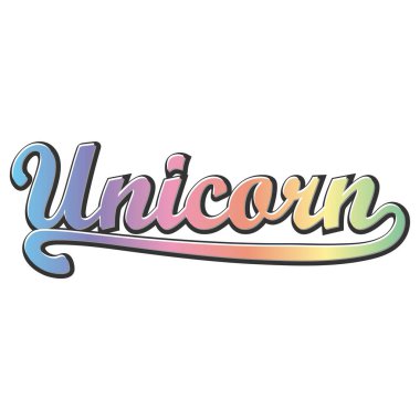 Pastel gökkuşağı renklerinde tek boynuzlu at başlığı