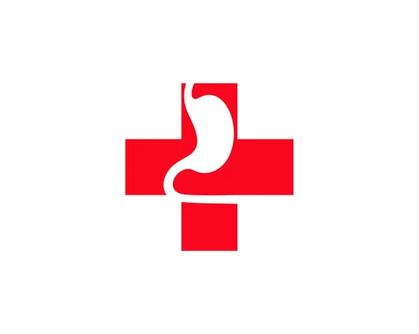 Шаблон Векторного Логотипу Health Stomach Концепції Дизайну Логотипу Креативного Шлунка — стоковий вектор