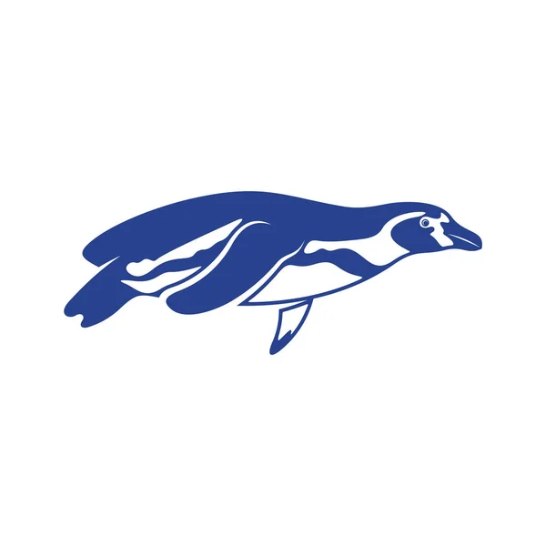 Wektor Projektowania Logo Pingwina Symbol Ikony Ilustracja Wzoru — Wektor stockowy