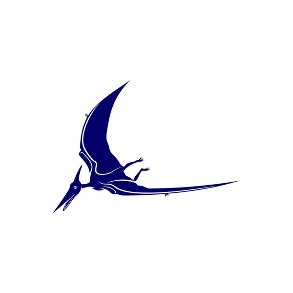 Pterossauros Vetor Design Logotipo Símbolo Ícone Ilustração Modelo — Vetor de Stock