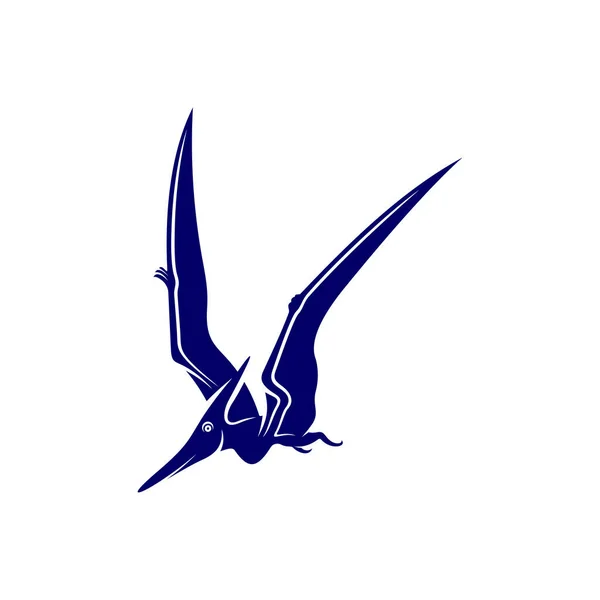 Pterossauros Vetor Design Logotipo Símbolo Ícone Ilustração Modelo — Vetor de Stock