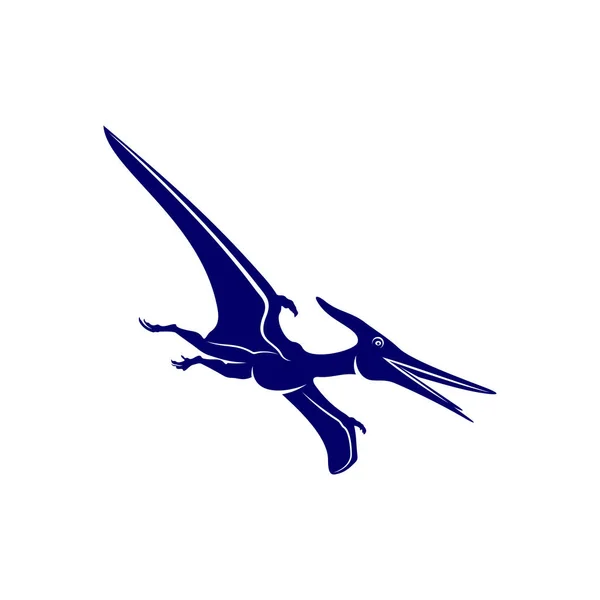Pterosaurios Logo Design Vector Símbolo Icono Ilustración Plantilla — Archivo Imágenes Vectoriales