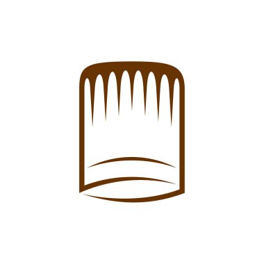 Şef Şapka Logosu Tasarım Şablon Vektörü, Simge Sembolü, Yaratıcı Tasarım Kavramları