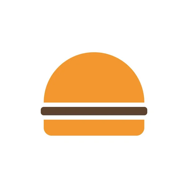 Burger Logo Design Template Burger Pekařství Logo Design Vektor — Stockový vektor
