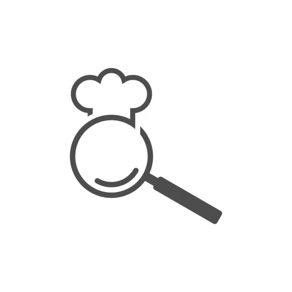 Find Chef Hat Logo Design Template Vector Icon Symbol Creative — Stock Vector
