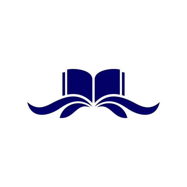 Σχεδιασμός Εικονίδιο Εκπαιδευτικού Λογότυπου Διανυσματική Απεικόνιση Concept Design Logo — Διανυσματικό Αρχείο