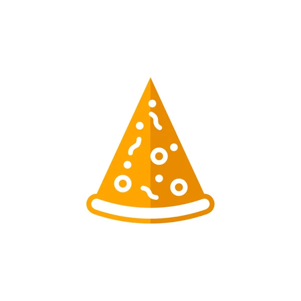 Conception Icône Logo Pizza Illustration Vectorielle Logo Conception Concept Pizza — Image vectorielle