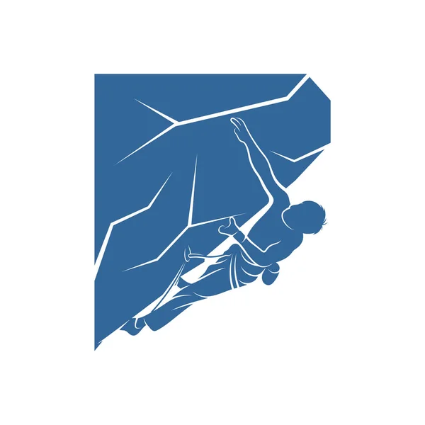 Vintage Ορειβασία Διάνυσμα Λογότυπο Και Ετικέτες Που Αθλητική Αναρρίχηση Έμβλημα — Διανυσματικό Αρχείο