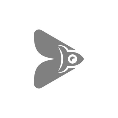 Rocket Play logo vektör şablonu, yaratıcı tasarım, sembol