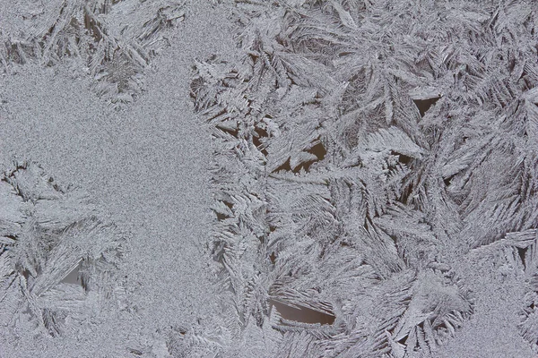 Абстрактная Текстура Фона Матового Оконного Стекла Привлекательным Дизайном Ледяного Хрусталя — стоковое фото