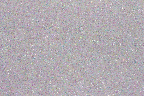 Makro Textur Ansicht Von Funkelnden Weißen Glitzerhintergrund Mit Kopierraum — Stockfoto