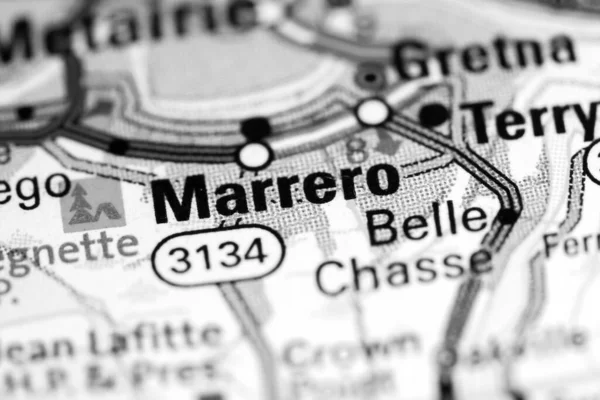 Marrero Louisiana Abd Haritada — Stok fotoğraf