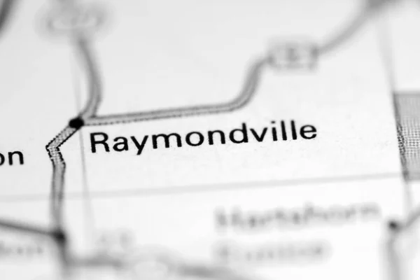 Raymondville Missouri Abd Coğrafya Haritasında — Stok fotoğraf