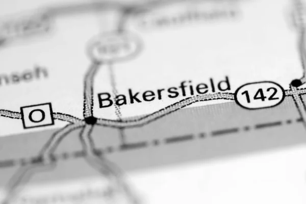 Bakersfield Misuri Eeuu Mapa Geográfico —  Fotos de Stock