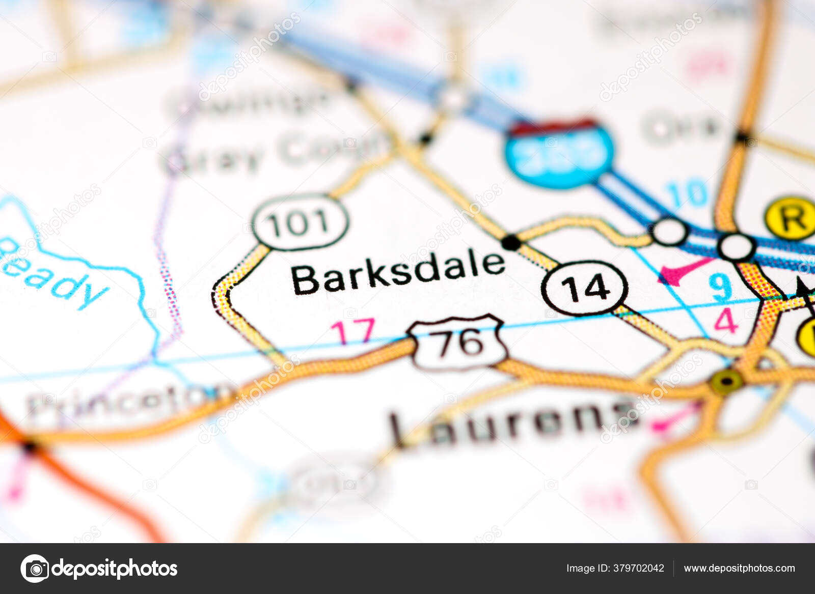 Barksdale Augusta Usa Map Stock Photo by ©aliceinwonderland2020 379702042