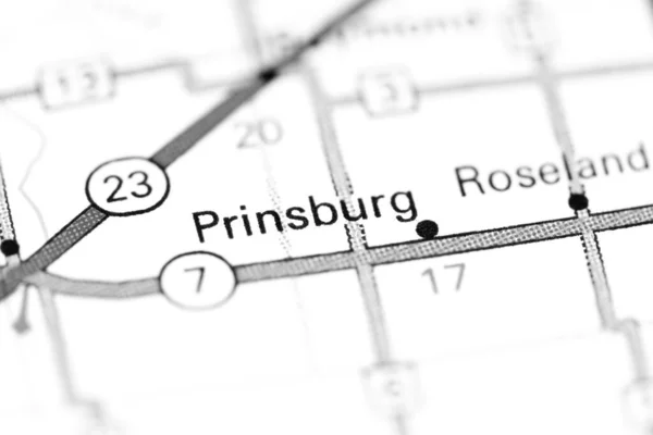 Prinsburg Minnesota Usa Map — Stock Photo, Image