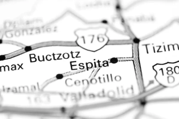 Espita Mexico Map — Stock Photo, Image