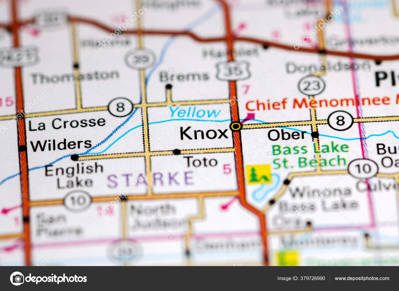 Knox Indiana Usa Map Stock Photo by ©aliceinwonderland2020 379726990
