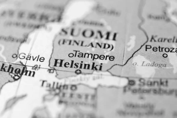 Tampere Europe Geography Map — Stock Photo, Image