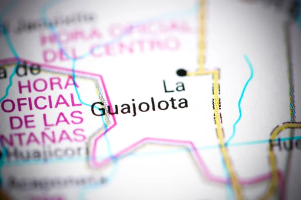 Guajolota México Mapa — Foto de Stock