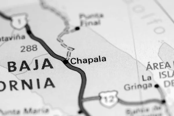 Chapala México Mapa — Foto de Stock