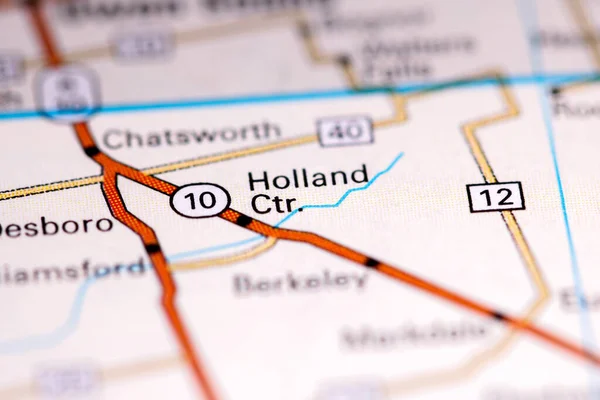 Holland Centre Canada Map — Stock Photo, Image