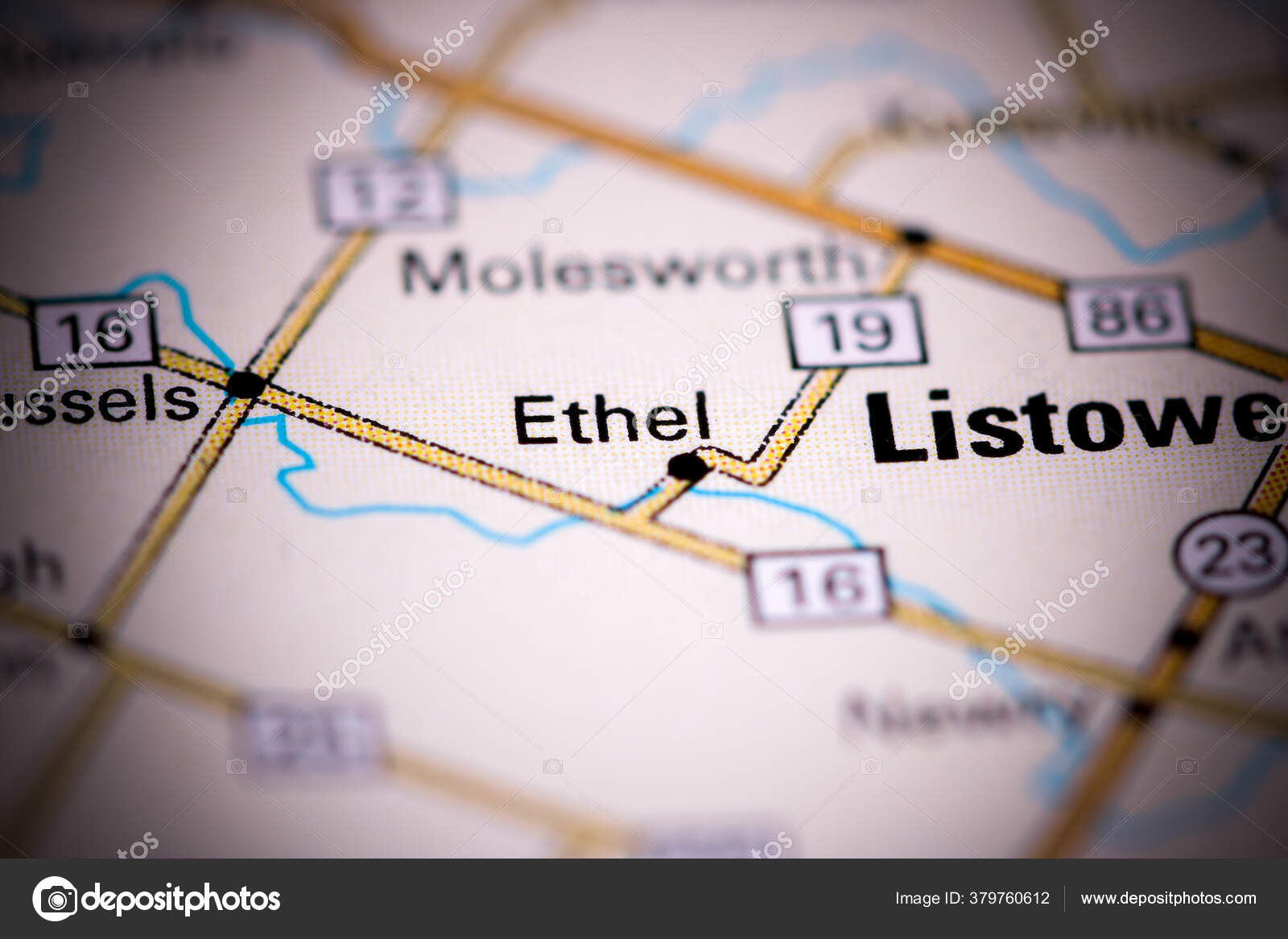 Ethel Canada Map Stock Photo by ©aliceinwonderland2020 379760612