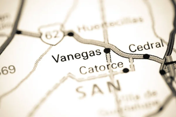 Ванегас Мексика Карті — стокове фото
